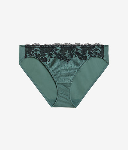 Modern Affair Bikini - Silver Pine/Black
