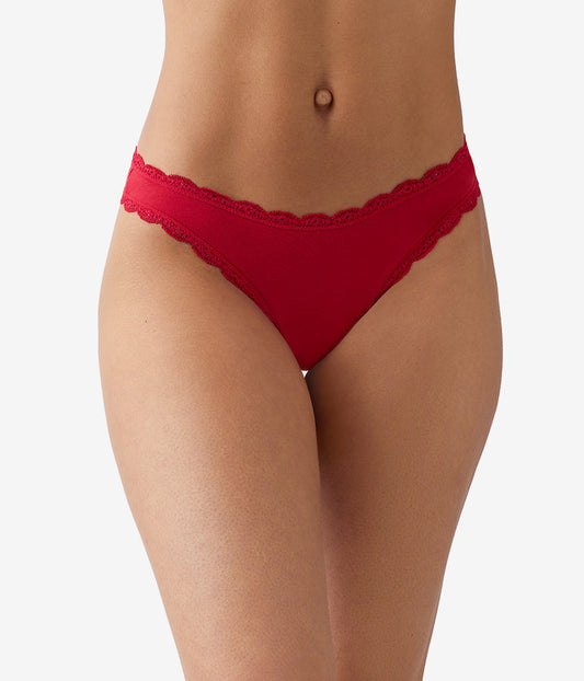 Inspired Eyelet Thong - Chili Pepper Red