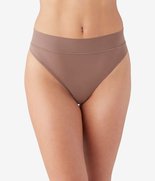 Nearly Nothing™ Hi-Waist Thong - Peppercorn