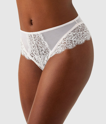 It's On Hi-Waist Thong - Sea Salt