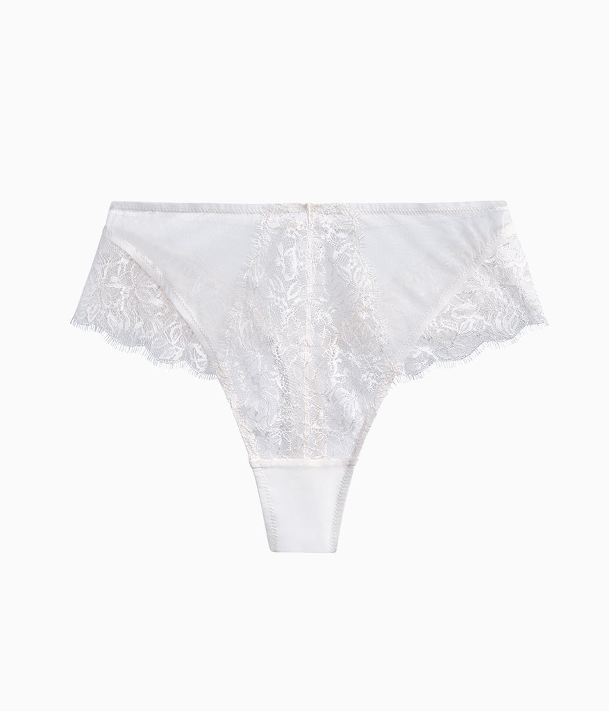 It's On Hi-Waist Thong - Sea Salt