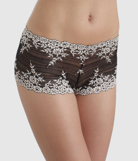 Embrace Lace® Boyshort - Black