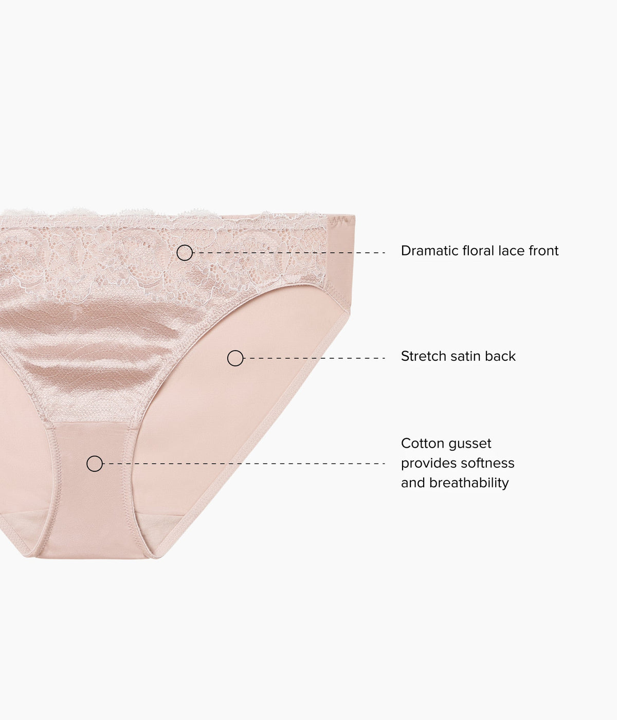 Modern Affair Bikini - Rose Dust/Angel Wing