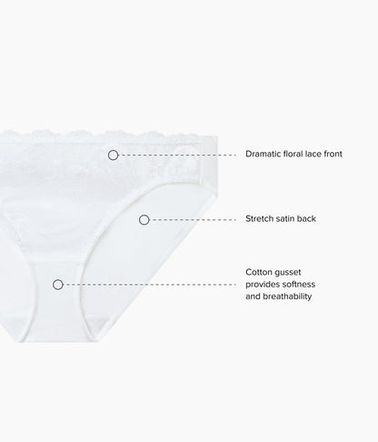 Modern Affair Bikini - White