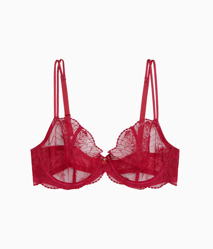 Midnight Soiree Underwire Bra - Regina Red