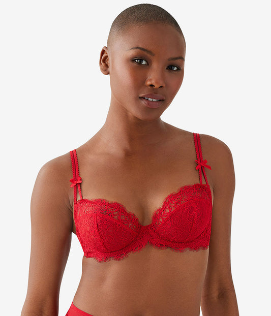 It's On Underwire Bra - Savvy Red