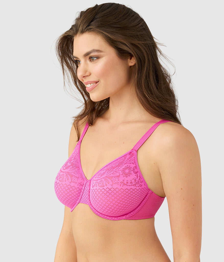 Visual Effects Minimizer Bra - Wild Azalea