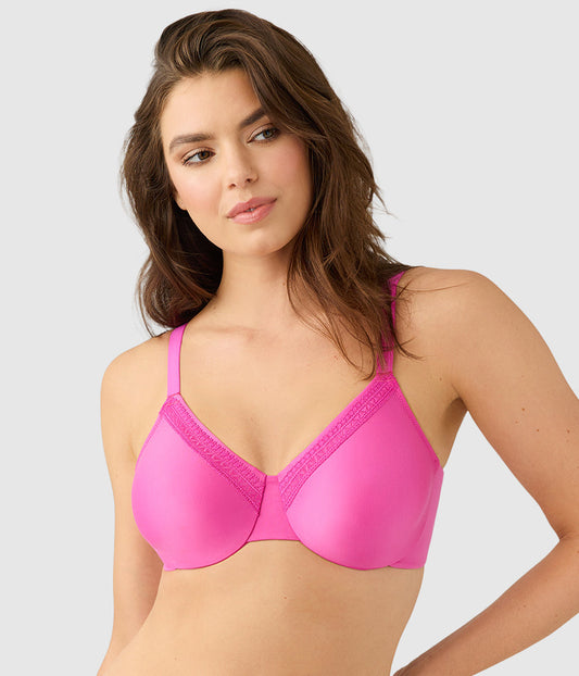 Perfect Primer Full Figure Underwire Bra - Wild Azalea