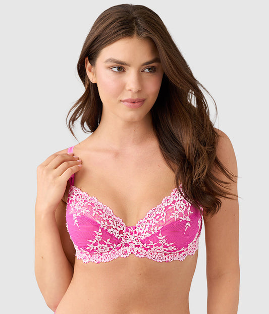 Embrace Lace® Underwire Bra - Wild Azalea/Cradle Pink