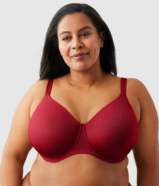 Back Appeal® H-K Cup Underwire Bra - Regina Red