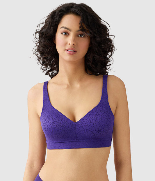 Inside Job™ Wire Free Bra - Purple Indigo