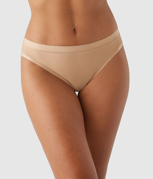 Understated Cotton Bikini - Praline