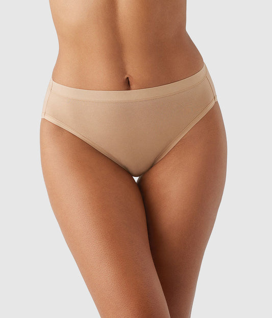 Understated Cotton Hi-Cut - Praline