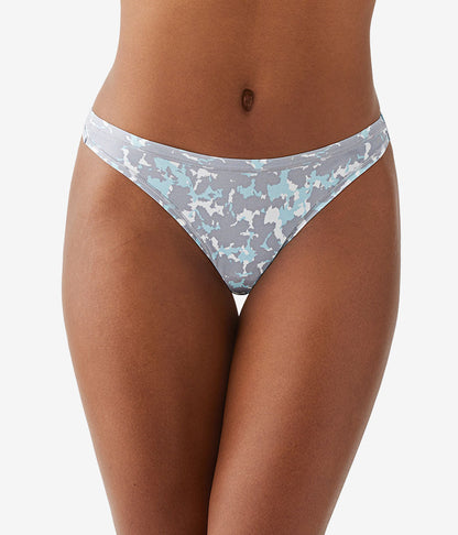 Future Foundation Thong - Dream Blue/Gray Camouflage