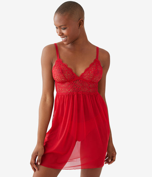 It's On Chemise - Savvy Red