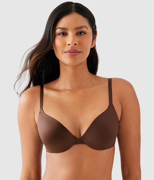 Inner Sheen T-Shirt Bra - Chocolate Martini