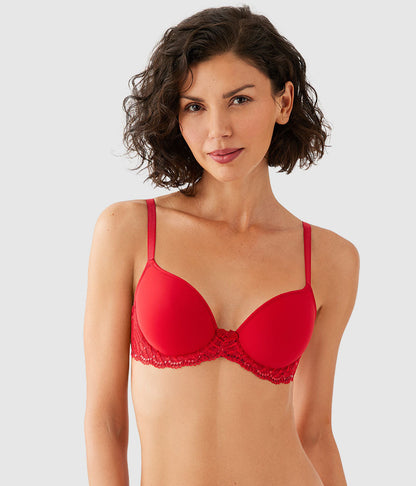 La Femme Underwire T-Shirt Bra - Equestrian Red