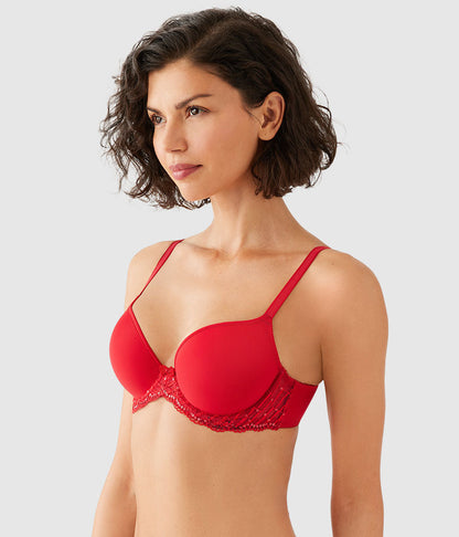 La Femme Underwire T-Shirt Bra - Equestrian Red