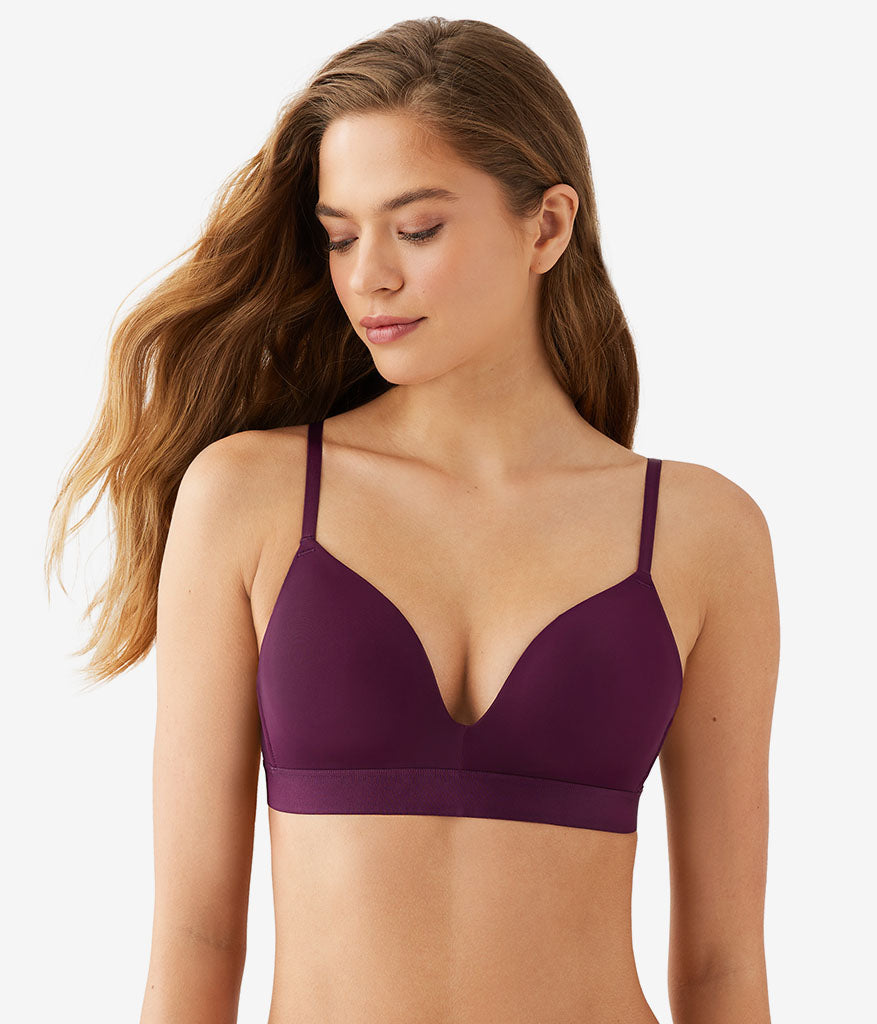 Opening Act Wire Free T-Shirt Bra - Potent Purple