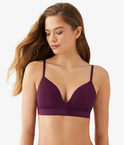 Opening Act Wire Free T-Shirt Bra - Potent Purple