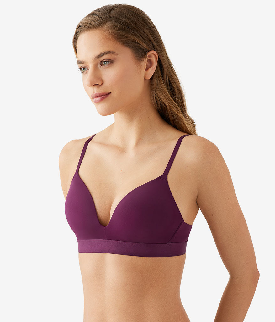 Opening Act Wire Free T-Shirt Bra - Potent Purple