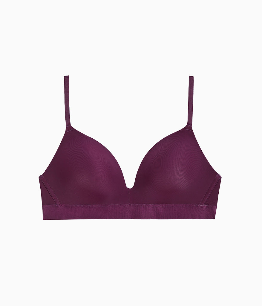 Opening Act Wire Free T-Shirt Bra - Potent Purple