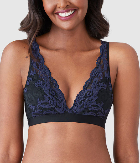 Instant Icon® Bralette - Black/Eclipse