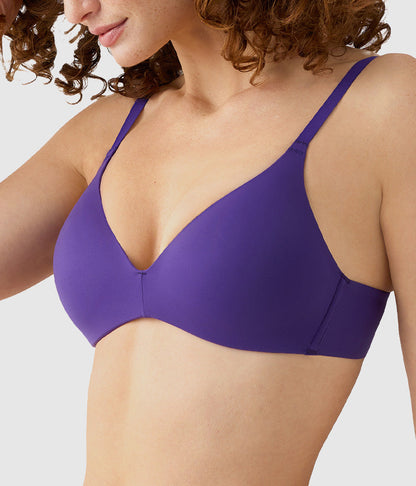 Comfort First Wire Free T-Shirt Bra - Purple Indigo