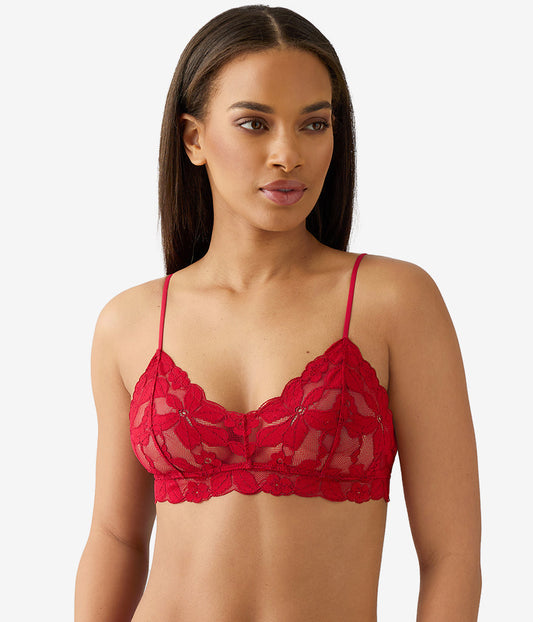 Feeling Famous Bralette - Chili Pepper/Biking Red