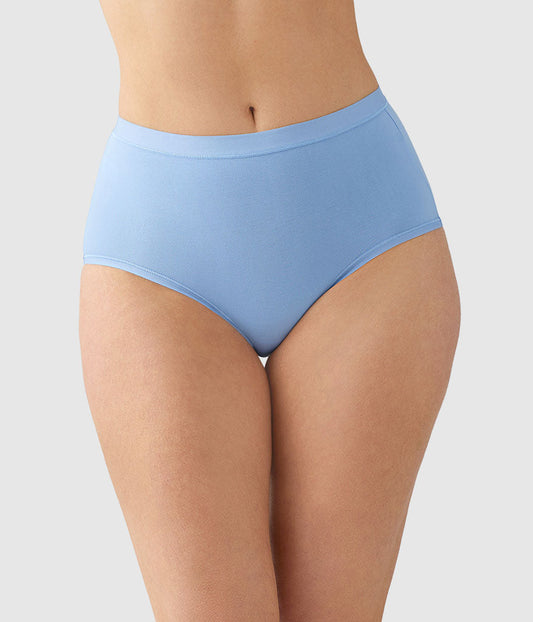 Understated Cotton Brief - Bel Air Blue
