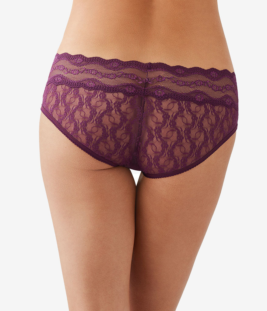 Lace Kiss Hipster - Potent Purple