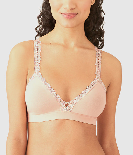 Innocence Bralette - Rose Smoke