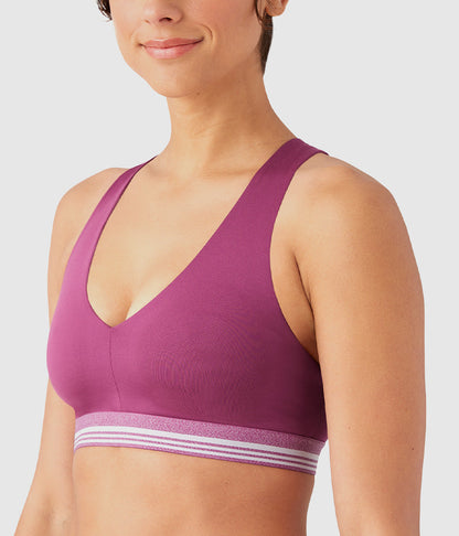 b.active Racerback Sport Bralette - Raspberry Coulis