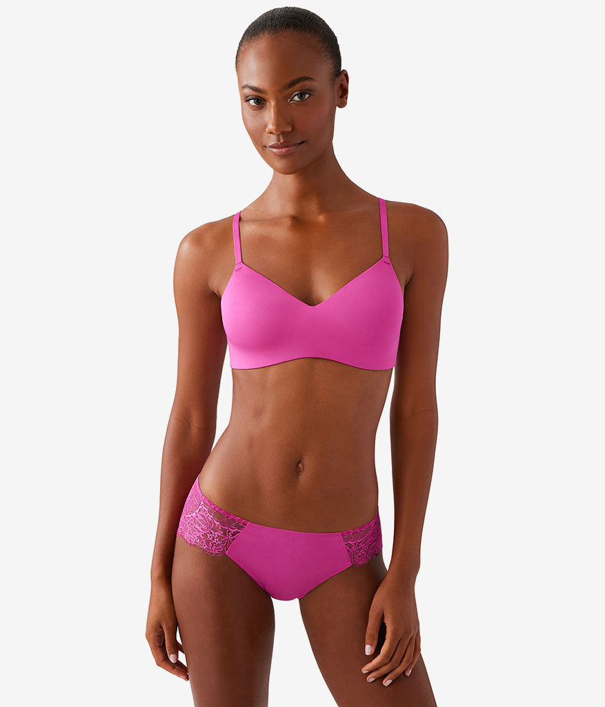 Spotlight Wire Free T-Shirt Bra - Fuchsia Red