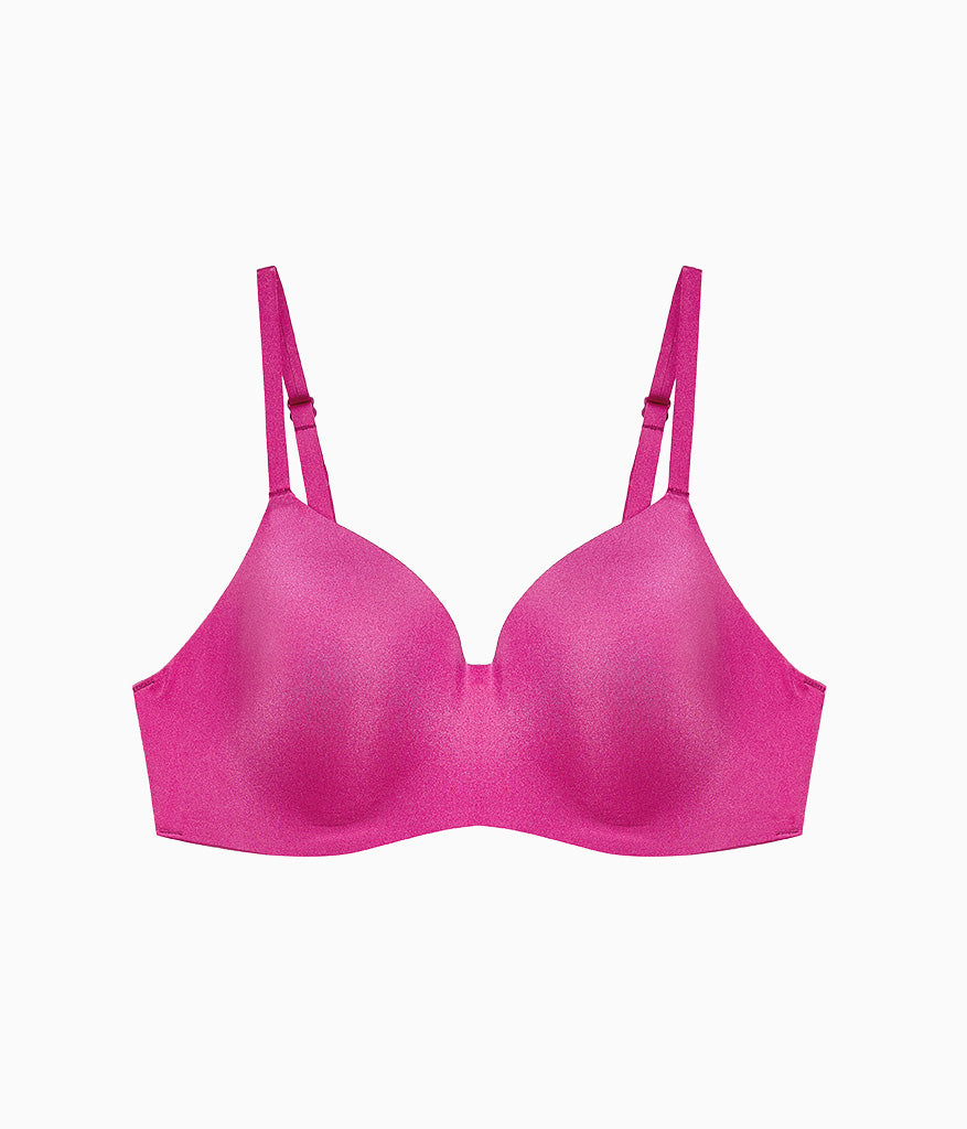 Spotlight Wire Free T-Shirt Bra - Fuchsia Red
