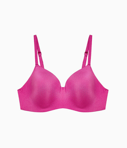 Spotlight Wire Free T-Shirt Bra - Fuchsia Red