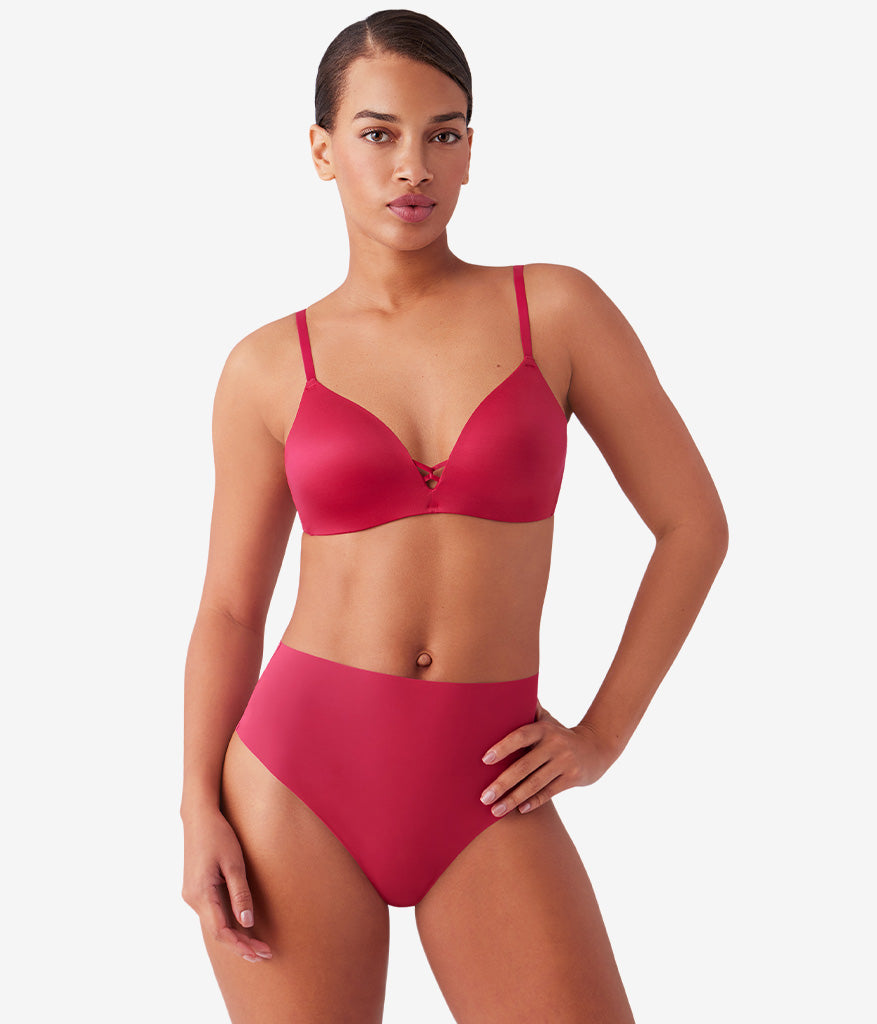 Undercover Wire Free T-Shirt Bra - Cerise