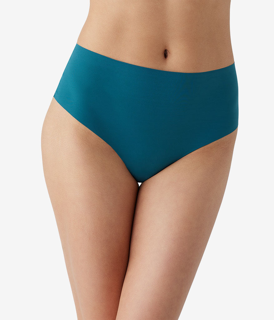 b.bare Hi-Waist Thong - Blue Coral