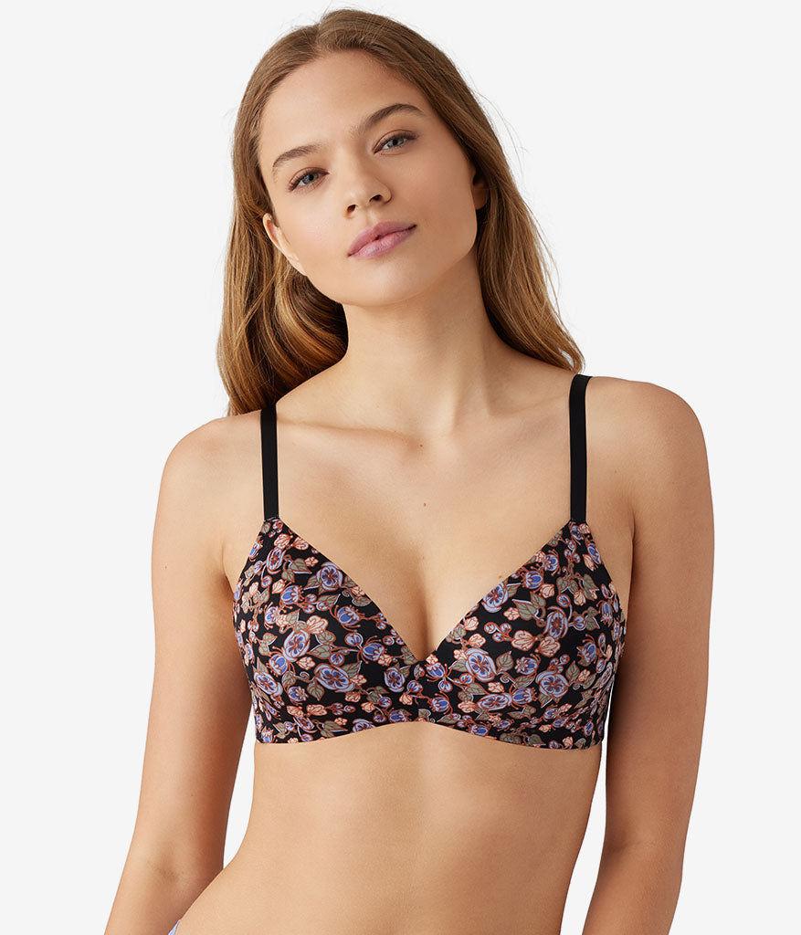 Future Foundation Wire Free T-Shirt Bra - Vintage Floral