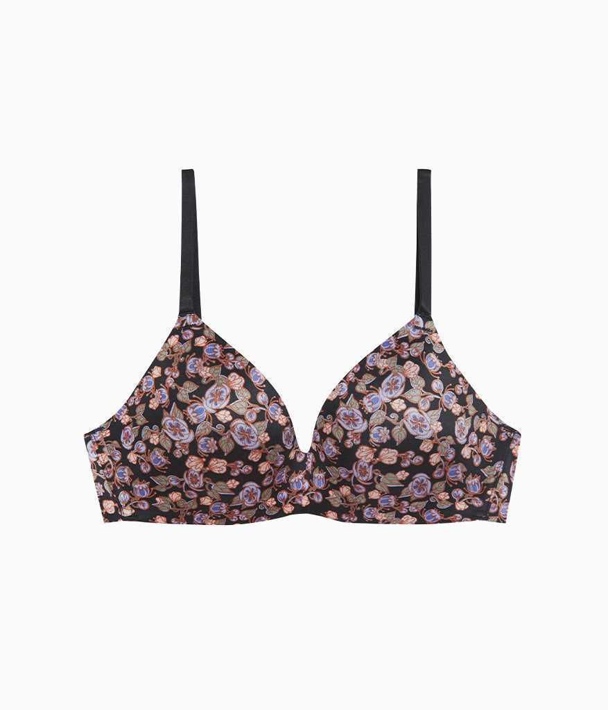 Future Foundation Wire Free T-Shirt Bra - Vintage Floral