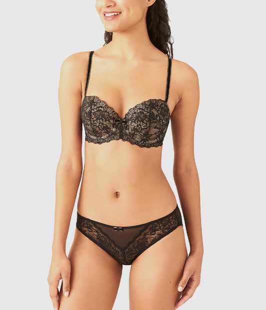Lace Encounter Contour Bra - Night