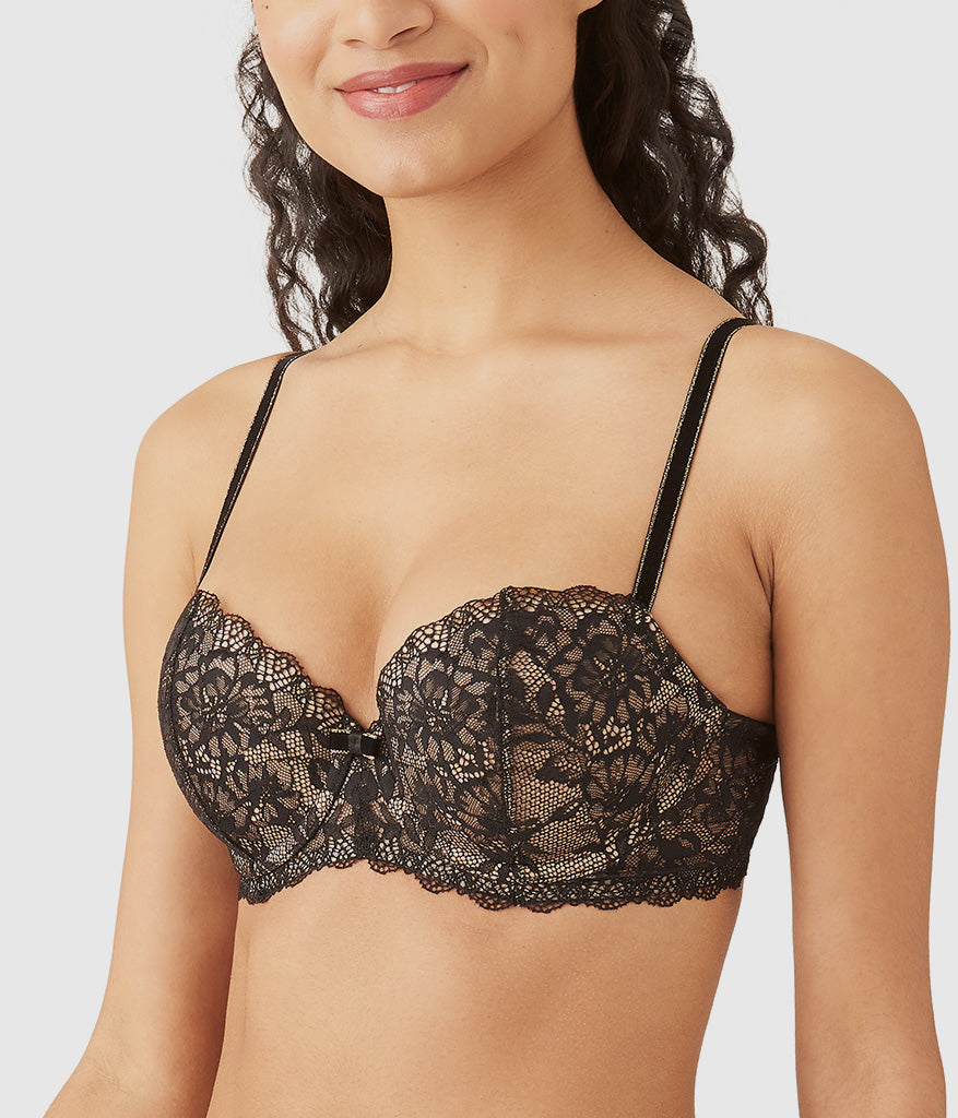 Lace Encounter Contour Bra - Night