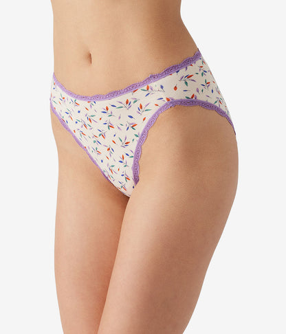 Inspired Eyelet Hi-Leg - Simply Petals