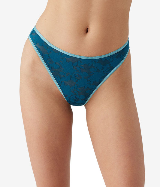 Shadow Scene Hi-Leg - Blue Coral