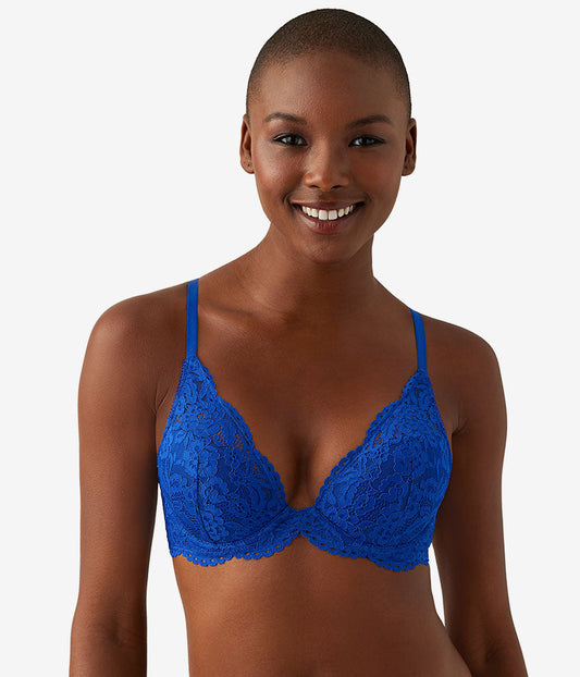 Ciao Bella Plunge Contour Bra - Surf Blue