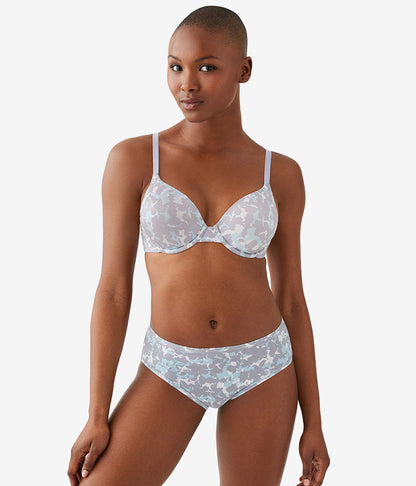 Future Foundation T-Shirt Bra - Dream Blue/Gray Camouflage