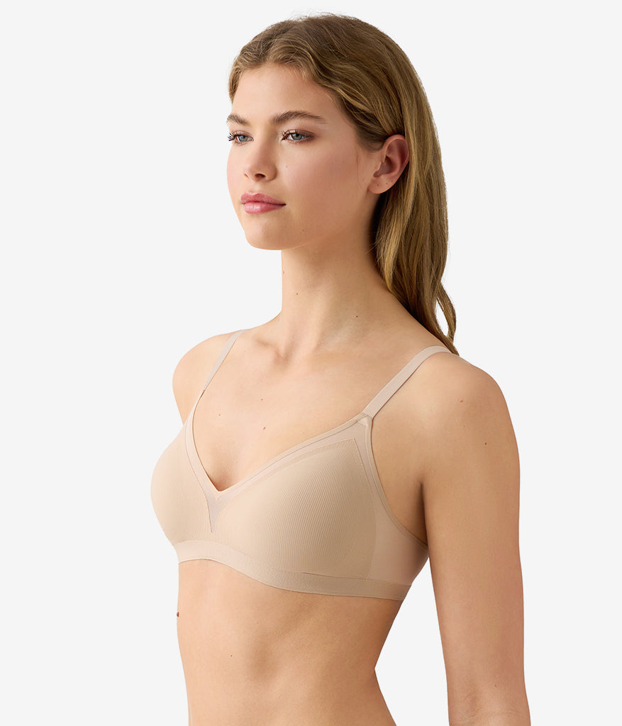 b.wow'd Modern Wire Free Bra - Au Natural